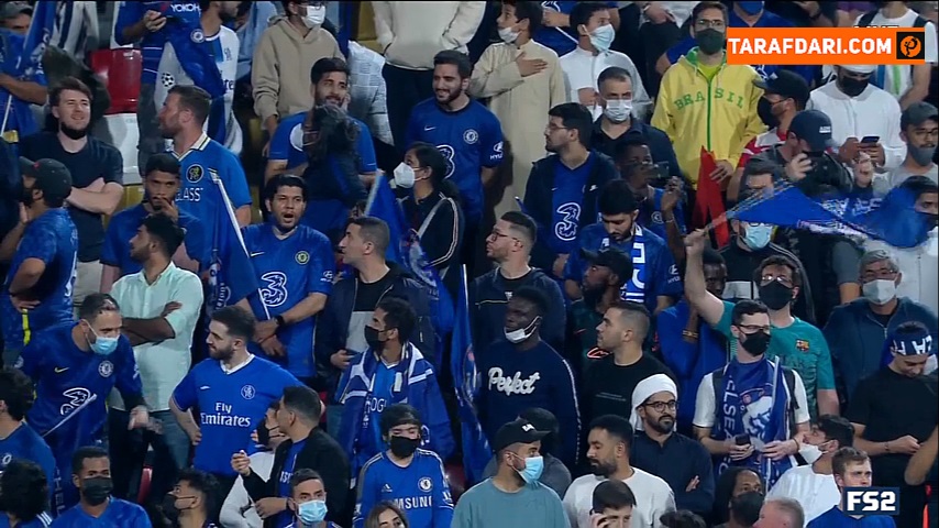 مراسم اهدای جام و جشن قهرمانی چلسی در جام باشگاه های جهان (2022) / فیلم