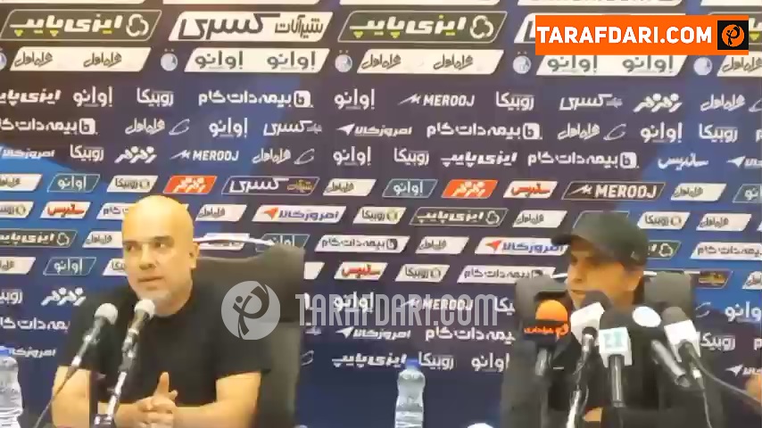 کنفرانس خبری باشگاه استقلال پیش از دیدار با آلومینیوم با حضور صالح مصطفوی / فیلم