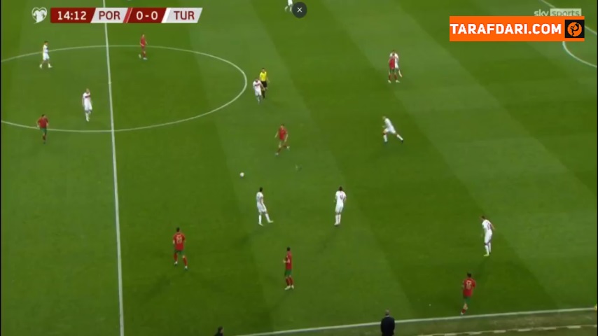 گل اوتاویو به ترکیه (پرتغال 1-0 ترکیه)