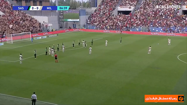خلاصه بازی ساسولو 0-3 میلان (سری آ - 2021/22)