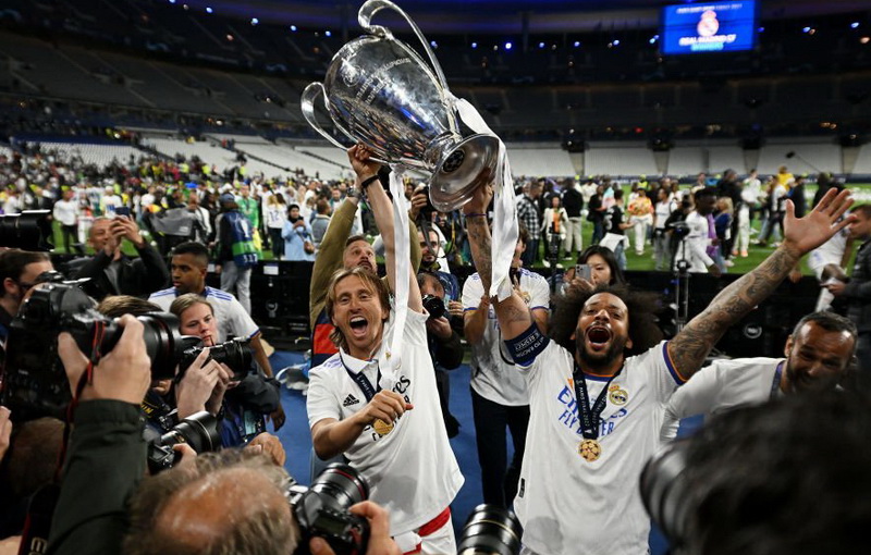 رئال مادرید/لیگ قهرمانان اروپا/جشن قهرمانی