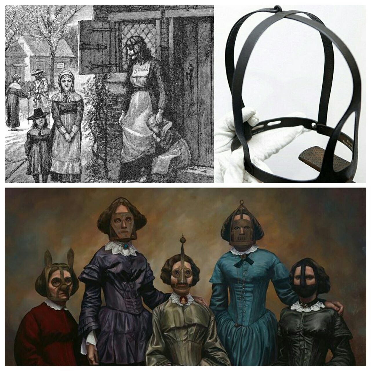 از حدود قرن ۱۶ الی ۱۸ میلادی به زنان بی‌ادب، غرزن، گستاخ و شایعه‌پراکن 