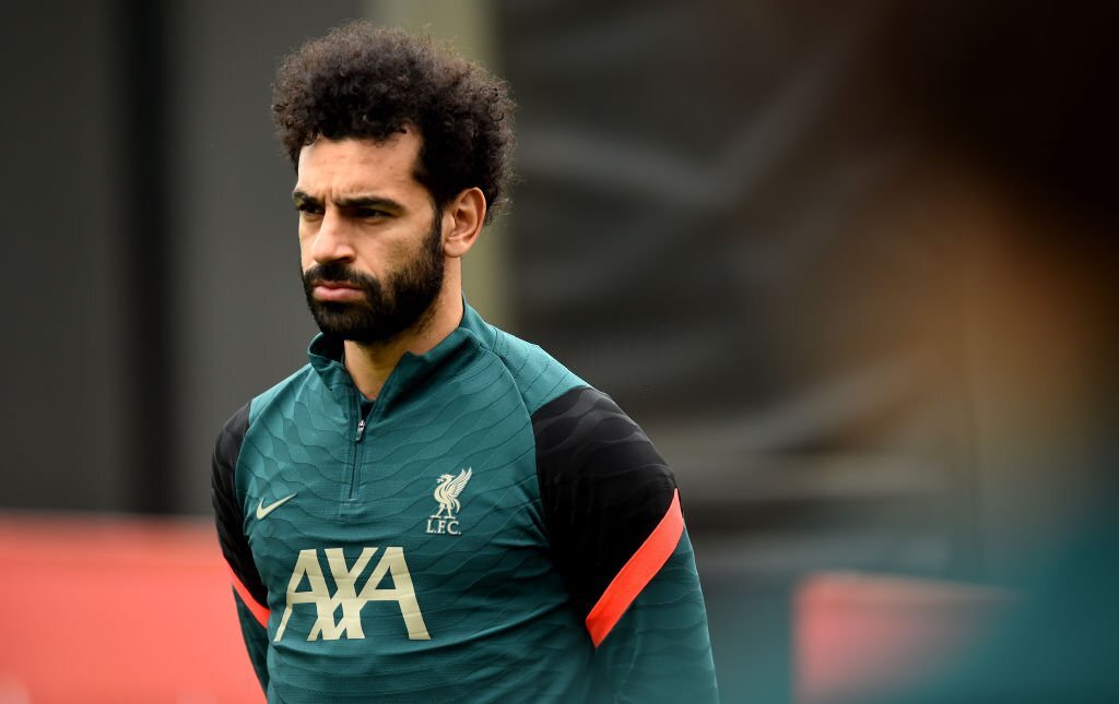 محمد صلاح در تمرینات لیورپول 