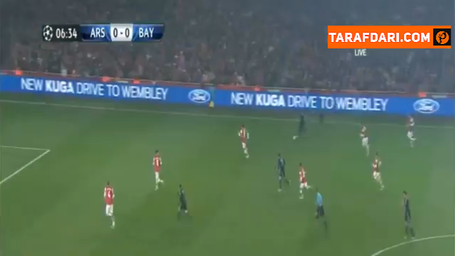 برتری 3-1 بایرن مونیخ مقابل آرسنال در لیگ قهرمانان اروپا (2013/2/20) / فیلم