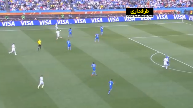 شکست 3-2 ایتالیا مقابل اسلواکی و حذف در دور گروهی جام جهانی (2010/6/24) / فیلم