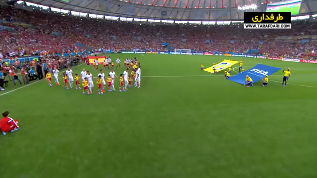 پلی به گذشته - شکست 2-0 اسپانیا مقابل شیلی در دور گروهی جام جهانی (2014/6/18) / فیلم
