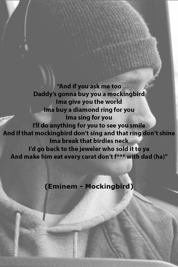 آهنگ به یاد ماندنی Eminem-mockingbird